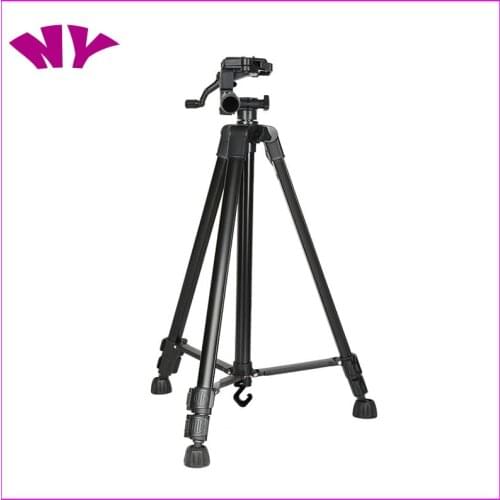Lightweight Photography Tripod Stand Max. Height 135cm/53 Inch Aluminum Alloy Carry Bag Selfie Phone Holder for Camera NY-S3366