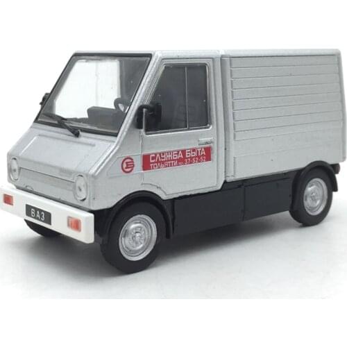Diecast 1:43 Scale Soviet Van Retro Classic Vehicle Simulation Metal Alloy Car Model Decoration Collection Souvenir 8cm Length