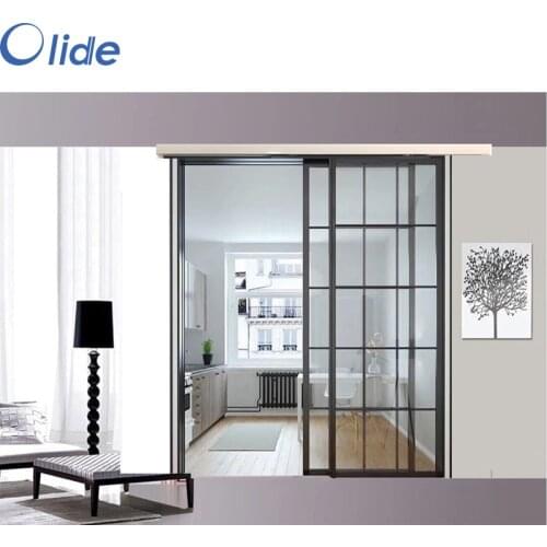 Magnetic electric sliding door system with 2.1m track and cover for AC110V or AC220V Input Voltage