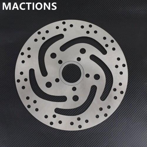 Motorcycle 292mm Rear Right Left Brake Disc Rotor Chrome Stainless Steel For Harley Sportster 883 XL XLH 1130 VRSCA 1200 XL XLH