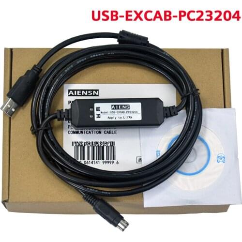 Applicable to LIYAN EX series PLC communication cable USB programming cable Download cable EXCAB-PC23204