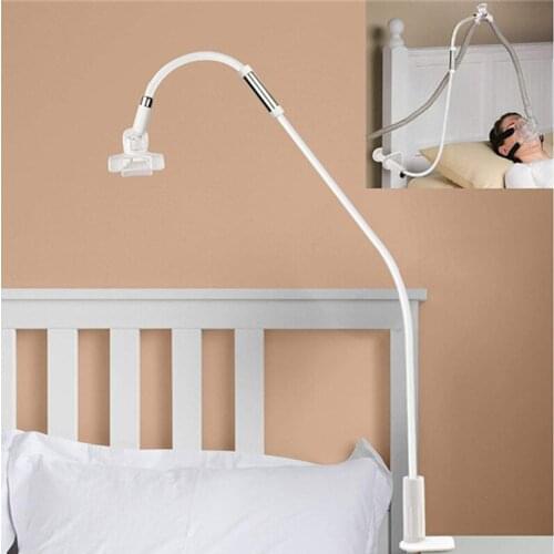 Adjustable CPAP Hose Holder 360 Degree Rotatable Ventilator Air Tube Fixed Hanger Support Stand Alloy
