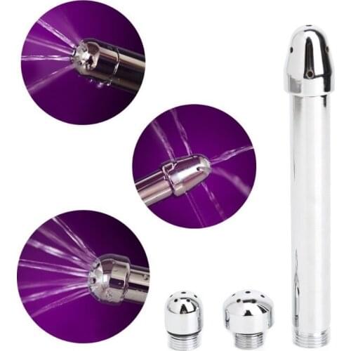 Mayitr Bidet Faucet Anal Douche Vaginal Cleaner Shower Cleaning With 3 Shower Head Plugs Enema Anal Cleaner Butt Plugs Tap