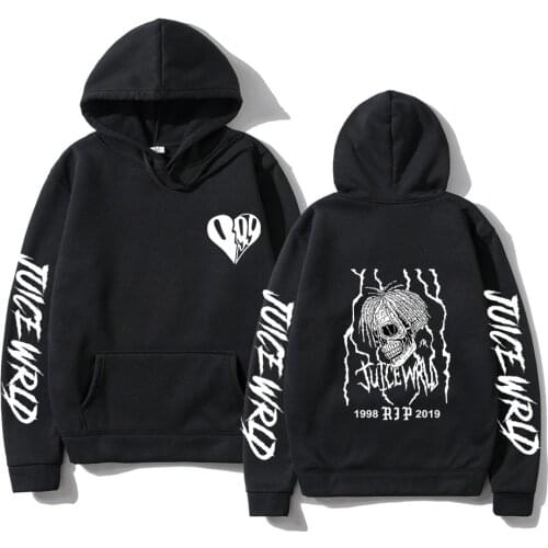 Juice WRLD Hoodies Sweatshirts Men Women Sweatshirt Hooded Hip Hop Fashion Casual Hoodie Juice WRLD print boys girls clothing