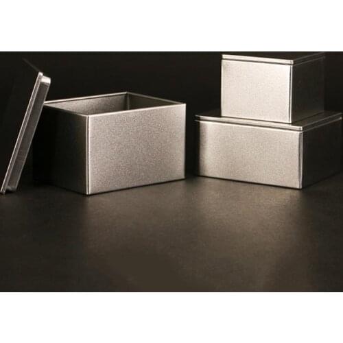 Solid Color Small Iron Boxes 12pcs/lot Candy Mini Tin Box Ear Jewelry Storage Jars Portable Tea Sealed Cans Coin Storage Tank