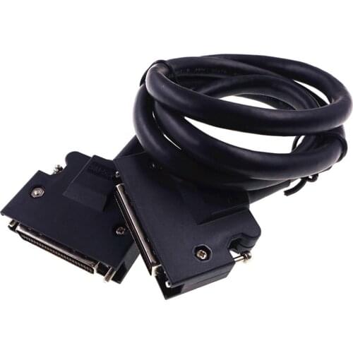 1 piece SCSI cable 50 Pin Servo Data Connector Extension MDR Male to Male 10350 for Yaskawa Delta for Panasonic for Mitsubishi