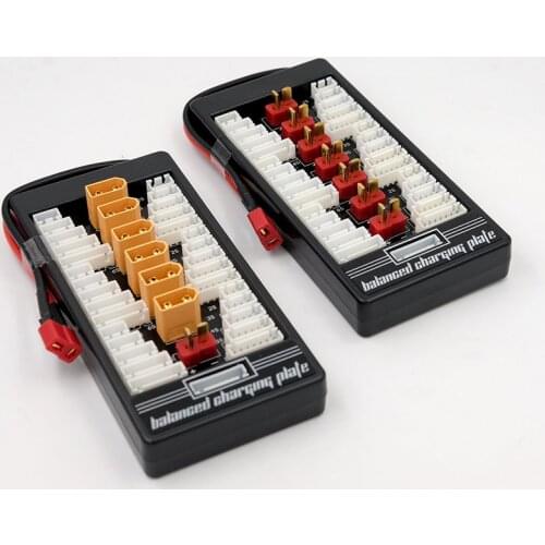 1 piezas HotRc alta calidad 2 s-6 S XT60 macho paralelo tablero de carga Para la Junta XT60 macho 4,0mm Bananer Para Imax B6B6A