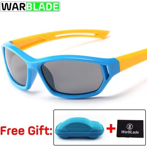 Baby Polarized Sunglasses Kids Child Girls Boys Sport Goggles TR90 Polaroid Sun Glasses Shades Infant lentes With Case WBL