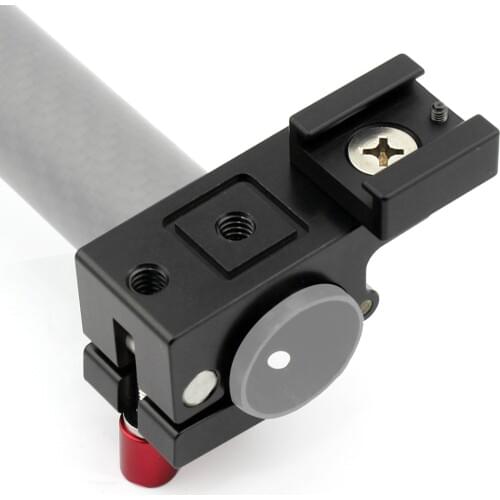 FEICHAO 25mm Stabilizer Rod Clamp Holder Bracket 1/4" 3/8" Screw Mount for DJI Ronin M Ronin MX for Freefly MOVI Handheld Gimbal