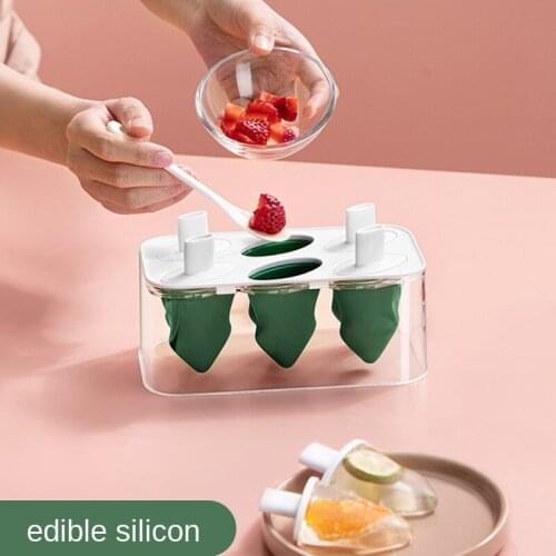 Summer new creative six grid small tree ice cream mold silicone food grade ice cream mold