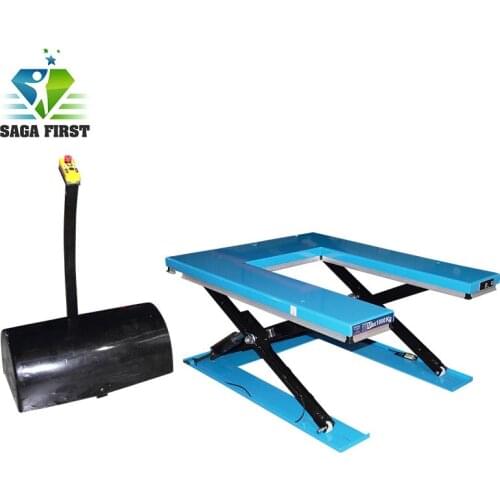 1ton 2.5ton 3ton Cargo Hydraulic Lift Table Pallet Scissor Lift