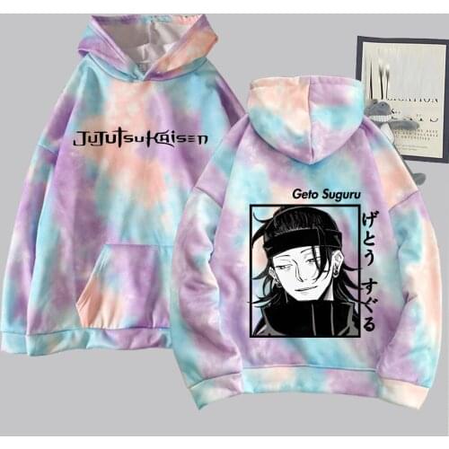 Jujutsu Kaisen Hoodie Women Funny Sweatshirts Japanese Anime 90s Graphic Kawaii Sweatshirt Female Male