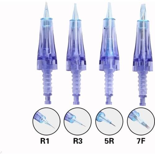 Microblading 10pcs 1/3/5/7 Needle Tip for Dr pen ulitima A1 A6 permanent Makeup tattoo machine needle for eyebrow lips Skin Care