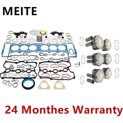 06E107066CJ 06E107065DM Engine Piston Cylinder Valve Repair Set For VW Touareg For Audi A4 A5 A6 A7 A8 Q5 Q7 3.0TFSI 036109675A