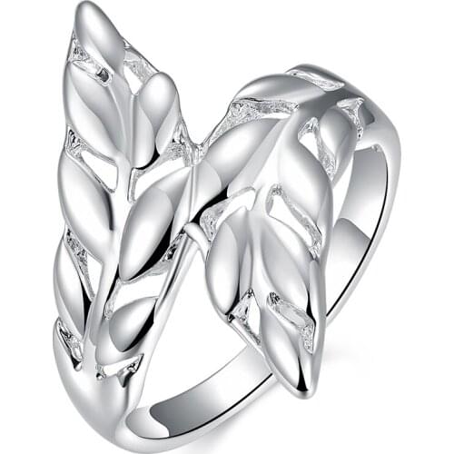 Hot sale wedding jewelry fashion noble female charm WOMEN lady party ring fashion Silver color jewelry R119