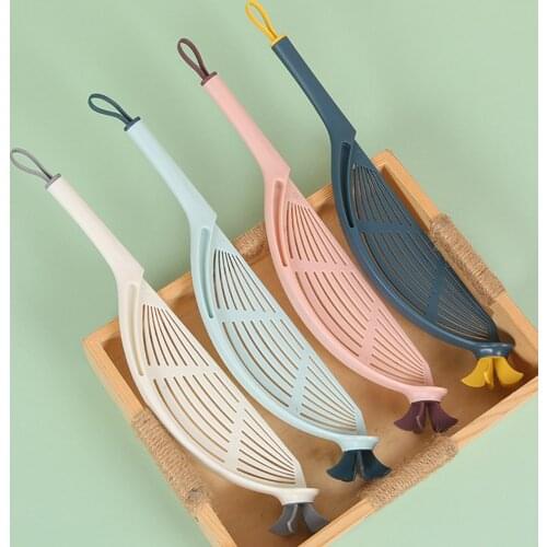 Multifunctional Stirring Fruit Washing Machine Hanging Rice Washer Kitchen Tool