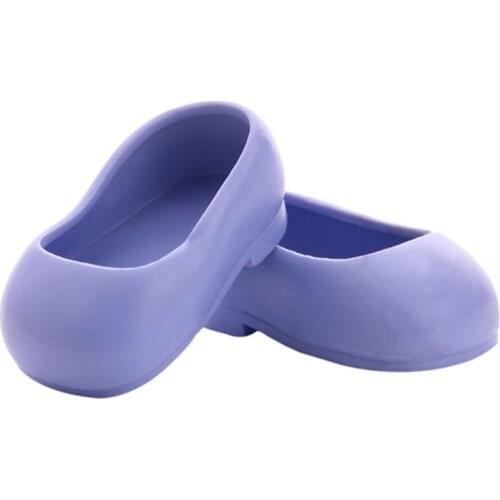 Fashion Slip-on Shoes for American Doll 18inch Doll Dress Up Accessories Gift Purple