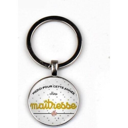 Fashion Merci Maitresse Keychain Je Suis Une Maman Statement Key Ring bag of charm Variety of Maitresse man Women Jewelry love