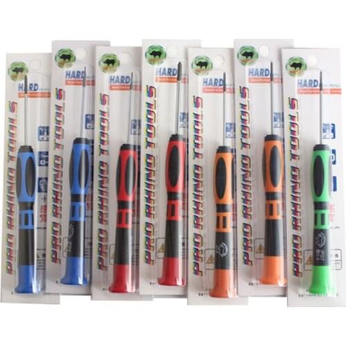 RHINO DT Insulated Non-Slip Magnetic Precision Screwdrive Set 1.6 Y-Type T2 etc For IPhone IPad Samsung Phone Repair Tools