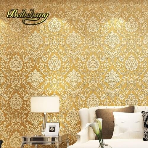 Beibehang papel de parede3d Stereoscopic 3D relief thickening European non-woven bedroom living room TV background wallpaper