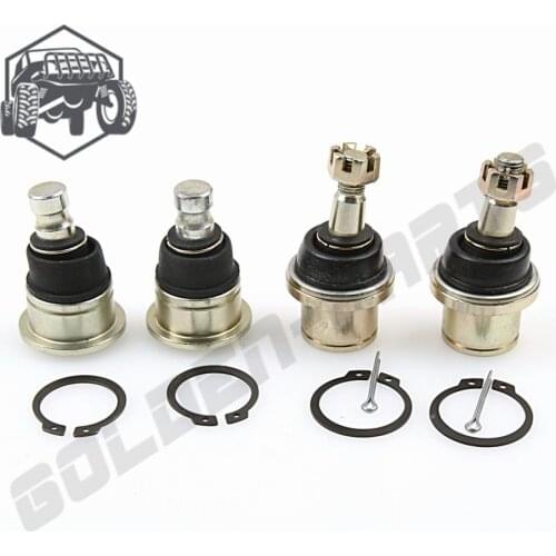 4Sets 14mm 32X12mm Lower ARM Ball Joint Fit For ATV Hisun 500CC 700CC Loncin Quad Bike Parts