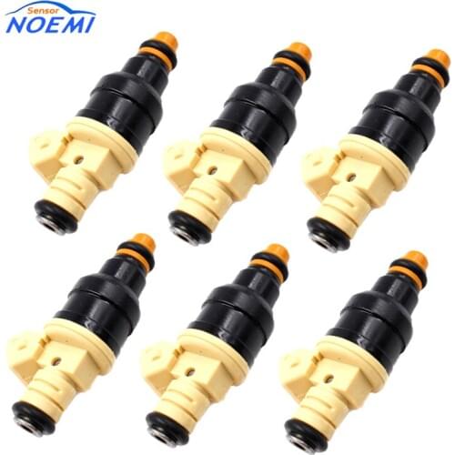 YAOPEI 6Pcs Fuel Injectors 0280150972 For RANGER/EXPLORER 4.0 V6