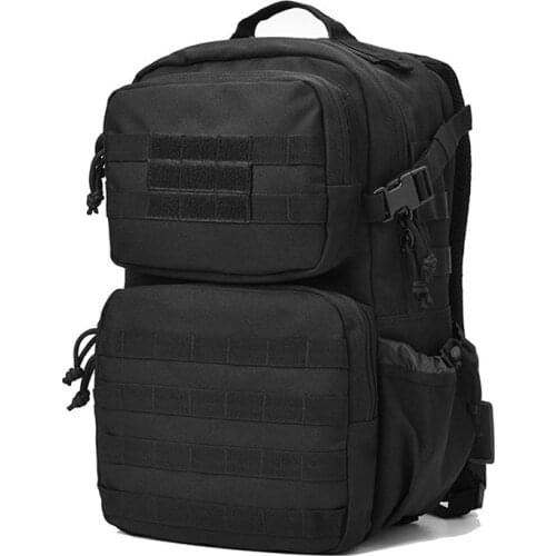 BOWTAC Military Tactical Backpack Army Assault Pack Molle Bug Bag Rucksack Outdoor Sport Travel Hiking Camping backpack Black