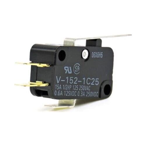 V-152-1C25 15A 250V Micro - travel micro - push button switch
