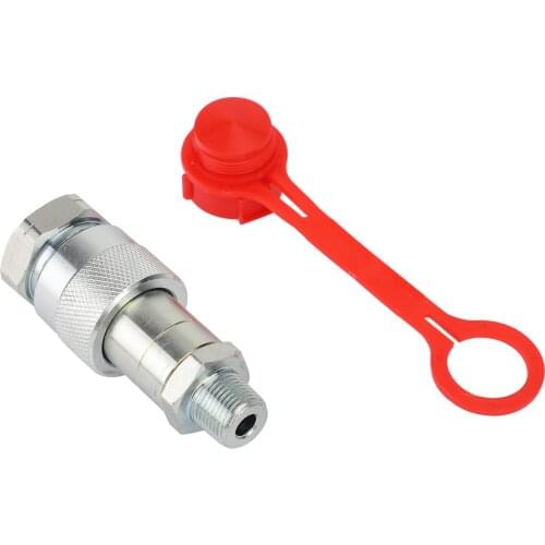 1Set NPT 3/8" 10 000 PSI High Pressure Hydraulic Quick Coupler Couplings Set
