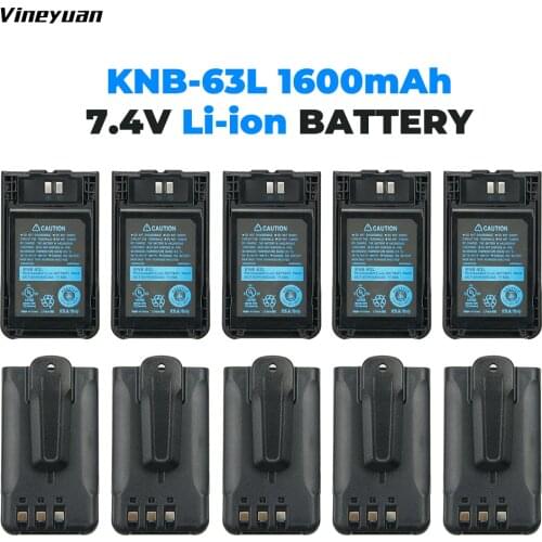 10X 1600mAh Battery for Kenwood TH-K20, TH-K20A, TH-K20E, TH-K40A, TH-K40E, TK-2000E, TK-2000K, TK-2000M, TK-2000T2, TK-3000E
