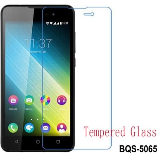 2PCS Ultra-thin 0.26mm High Quality Tempered Glass Film Explosion-proof Screen Protector For BQ BQS-5065 Choice protective cover