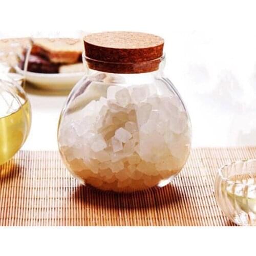 8pcs/pack Diameter=10cm Cork Lid Glass Terrarium Glass Tea Caddy with a cork Beautiful Candy Bottle Glass Microscape Bottle