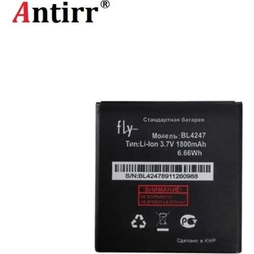 1800mAh New 100% High Quality Battery for FLY IQ442 IQ 442 BL4247 BL 4247 mobile Cell phone Batteries in stock +track code