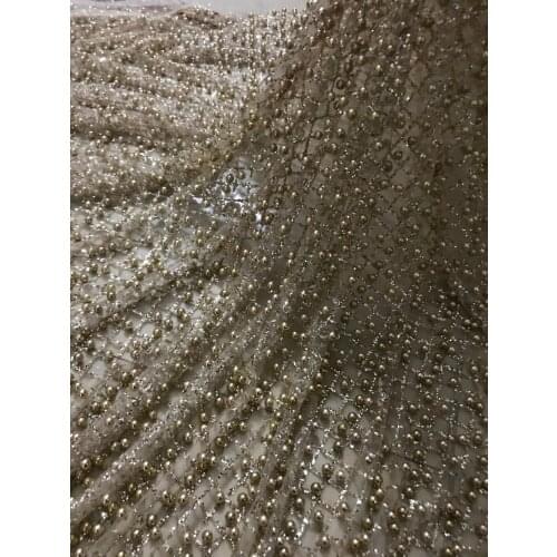 Shinning embroidey glitter mesh tulle lace SYJ-42511 french net fabric for evening dress