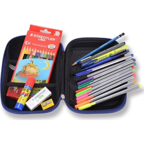 STAEDTLER Gel pen hook line pen color pencil SFG811 stationery set with pencil bag