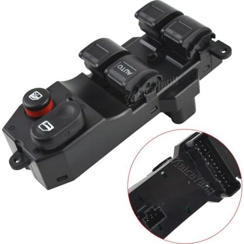 FaroeChi Electric Power Door Window Switch Left Front Driving 35756-SAA-406 35750-SAA-G12A For Jazz Fit 03-08 Car Accessories