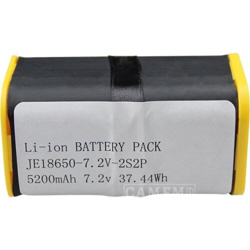 JE18650-2S2P LED Flashlight Battery 7.2V Li-Ion Rechargeable Battery