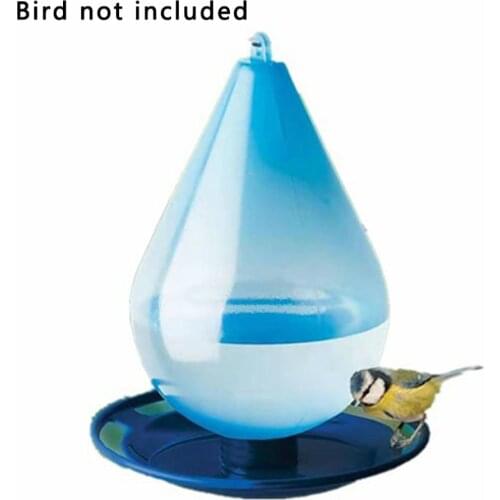 Bird Feeder Plastic Hanging Bird Food Container Outdoor Waterproof Bird Feeder Pet Supplies Garden Decoration