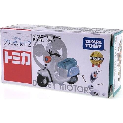 Takara Tomy Tomica Disney Motors Frozen 2 Olaf Chimuchimu Metal Diecast Vehicle Model Car