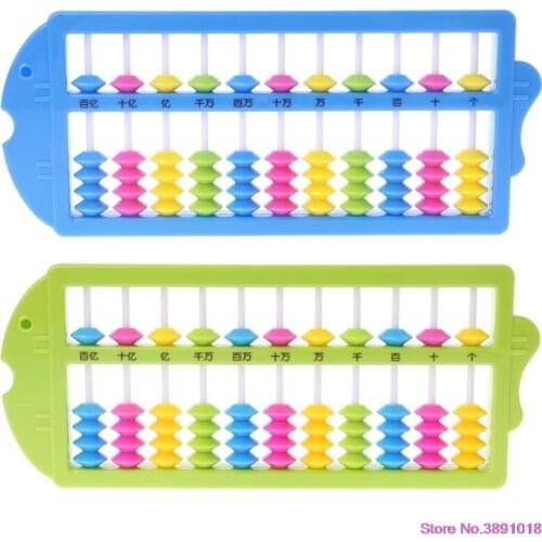 New Chinese Abacus Arithmetic Soroban Maths Calculating Tools Kids Educational Toys