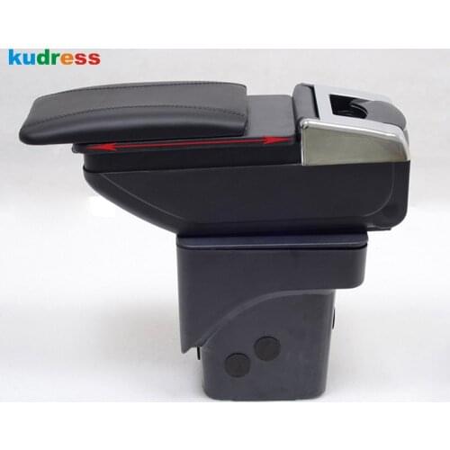 For Ford Focus 3 2012 2013 Armrest box central Store content box cup holder ashtray decoration interior car-styling accessories