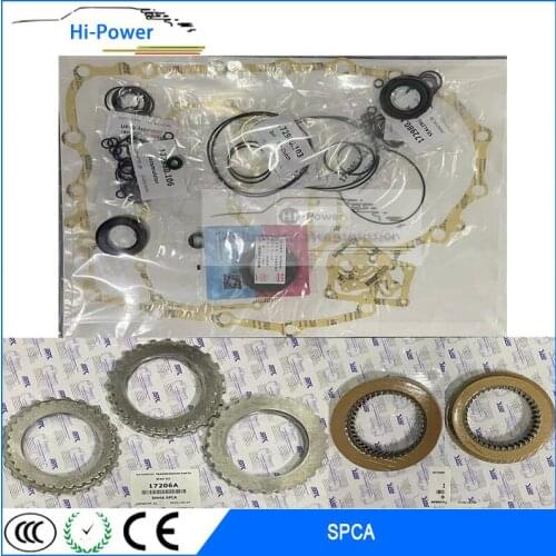 SPCA Automatic Transmission Repair Overhaul Kit Steel Plate & Clutch friction disc For Honda Civic 2006-2008 Gearbox Gasket