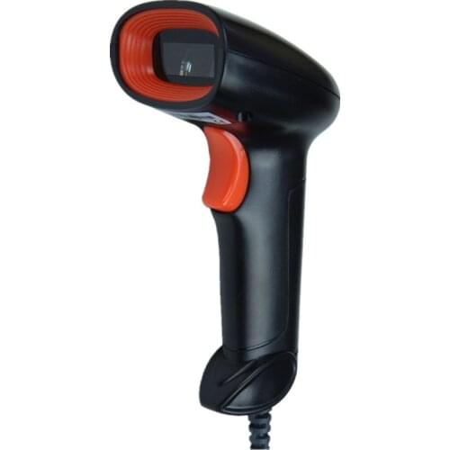 1D/2D Red Light Barcode Scanner Bar Code Reader for Warehouse Supermarket Retail Stores POS Terminal