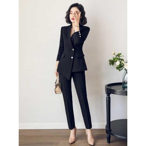 Skyenunim Women's Business Trouser Suits