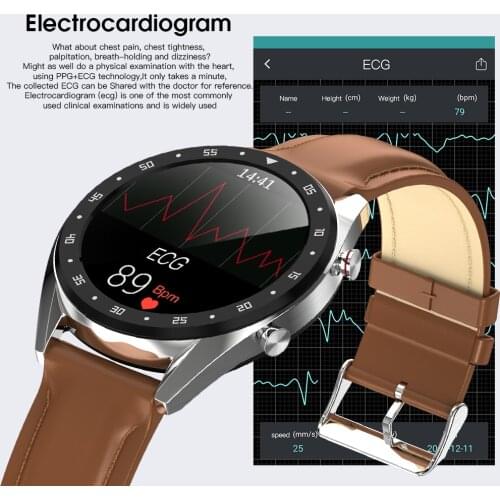 Smart band ECG watch heart rate wristband 2019 fitness blood pressure waterproof smart men bracelet watch pk z03 e58 smartwatch