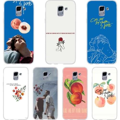 Call Me by Your Name Phone case For Samsung Galaxy J6 J4 J8 Plus J7 2018 J3 J5 J7 Prime Pro 2017 2016 Covers