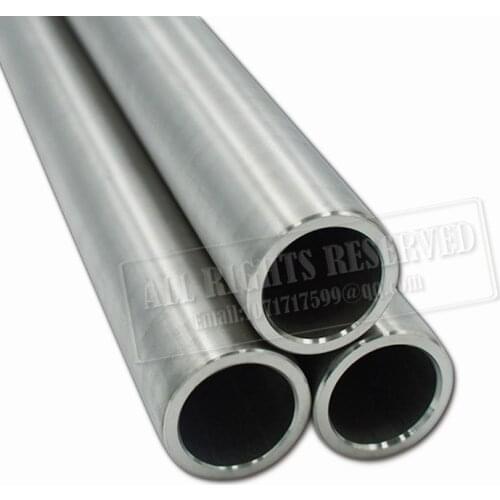 Titanium Tube Alloy Pipe Ti Pipes High-strength OD 12mm 14mm 16mm 18mm 19mm Small Thin L70cm Customizable For Machinery