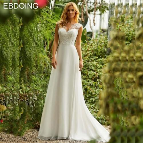 Vestidos De Novia Amazing A-Line Wedding Dress Sweetheart Neckline Long Plus Size Bride Dress Prom Wedding Party Gown