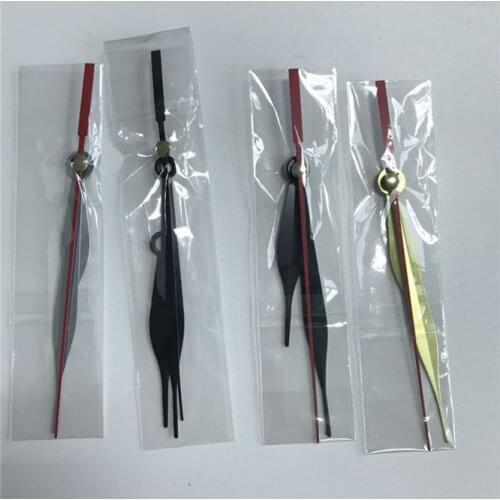 100sets DIY Wall Clock Accessories Metal Needle Pointer Second Hand Minute Hour Hand Set Needles Clocks Home Decor