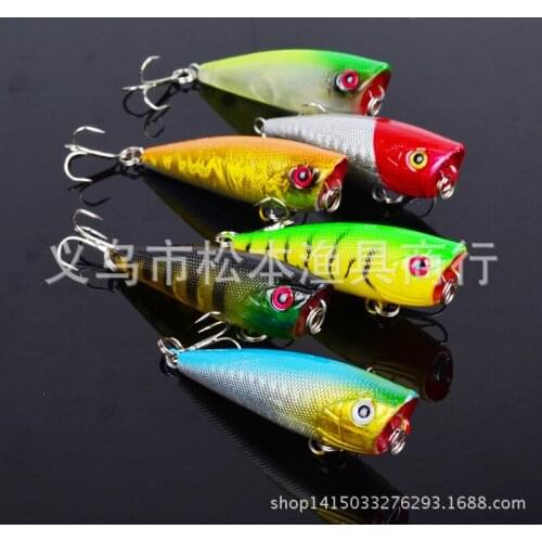 120pcs/lot 2.4" 6cm classic bait lures hard plastic bait lures bait wave Pa 0.24OZ 6.9g bionic bait dw-1235